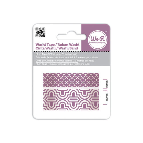 We R Memory Keepers - Washi Tape - Plum