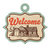 We R Memory Keepers - Country Livin&#039; Collection - Embossed Tags - Welcome