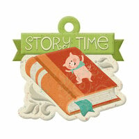 We R Memory Keepers - Storytime Collection - Embossed Tags - Story Time