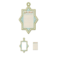 We R Memory Keepers - North Pole Collection - Embossed Tags - Mini Frames - Wish List
