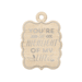 We R Memory Keepers - Sheer Metallic Collection - Wood Tag - Highlight