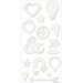 We R Memory Keepers - Shine Collection - Acrylic Shape Stickers