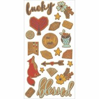 We R Memory Keepers - Shine Collection - Cork Stickers