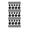 We R Memory Keepers - Sequin Stickers - Black