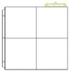 We R Memory Keepers - 12 x 12 Page Protectors with Four 6 x 6 Inch Photo Sleeves - 10 Pack