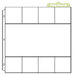 We R Memory Keepers - 12 x 12 Page Protectors with One 6 x 12 Eight 3 x 3 Inch Photo Sleeves - 10 Pack