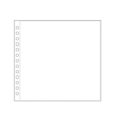 We R Memory Keepers - 8 x 8 Page Protectors - Multi Ring - 10 Pack