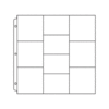 We R Memory Keepers - 12 x 12 Page Protectors with Six 4 x 4 Four 4 x 3 Photo Sleeves - 10 Pack
