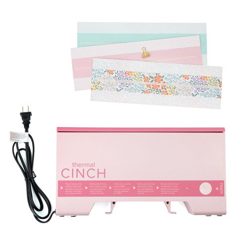 We R Makers - Thermal Cinch Collection - Binding Machine - Pink