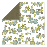 We R Memory Keepers - Urban Window Restoration Collection - Double Sided Cardstock - Bed Linens, CLEARANCE