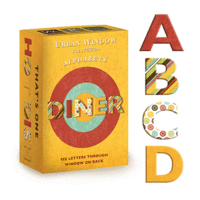 We R Memory Keepers - Urban Window Diner Collection - Alphabet Box, CLEARANCE