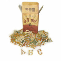 We R Memory Keepers - Comstock Circus Collection - Alphabets, CLEARANCE