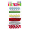 We R Memory Keepers - White Out Christmas Collection - Trims and Ribbons, CLEARANCE
