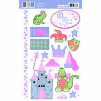 We R Memory Keepers - Embossible Designs - Embossed Cardstock Stickers - Once Upon A Time, CLEARANCE