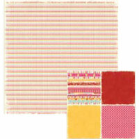 We R Memory Keepers - Heart Attack Collection - 12 x 12 Double Sided Paper - Lovey Dovey, CLEARANCE