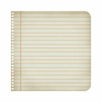 We R Memory Keepers - GeoHectic Collection - 12 x 12 Die Cut Paper - Ledger, CLEARANCE