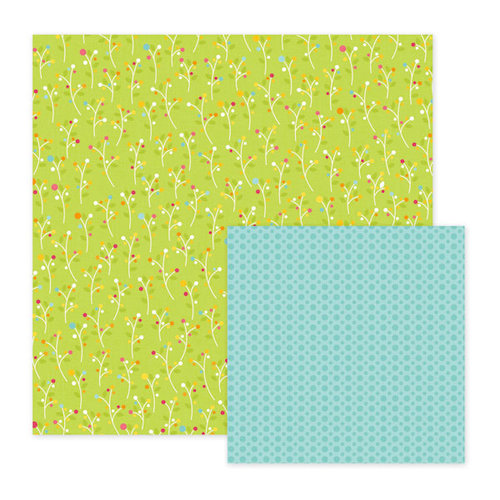 We R Memory Keepers - Hippity Hoppity Collection - Easter - 12 x 12 Double Sided Paper - Easter Tree, BRAND NEW
