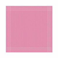 We R Memory Keepers - Vintage Blue Collection - 12 x 12 Stitched Cardstock - Plum, CLEARANCE