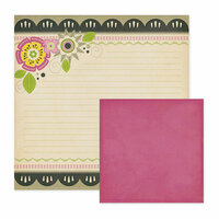 We R Memory Keepers - Retro Glam Collection - 12 x 12 Double Sided Paper - Bette, CLEARANCE