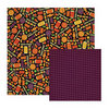 We R Memory Keepers - Heebie Jeebies Collection - Halloween - 12 x 12 Double Sided Paper - Sticky, CLEARANCE
