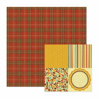 We R Memory Keepers - Maple Grove Collection - 12 x 12 Double Sided Paper - Cedar