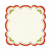 We R Memory Keepers - White Christmas Collection - 12 x 12 Die Cut Paper - Dear Santa, CLEARANCE