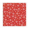 We R Memory Keepers - White Christmas Collection - 12 x 12 Flocked Paper - Snow Flurry