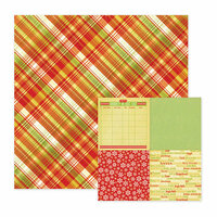 We R Memory Keepers - White Christmas Collection - 12 x 12 Double Sided Paper - Wrapping Paper, CLEARANCE