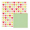 We R Memory Keepers - Be My Valentine Collection - 12 x 12 Double Sided Paper - Dearest