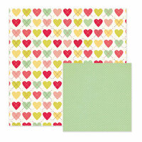We R Memory Keepers - Be My Valentine Collection - 12 x 12 Double Sided Paper - Dearest