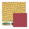 We R Memory Keepers - Travel Light Collection - 12 x 12 Double Sided Paper - Traffic Jam