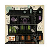 We R Memory Keepers - Spookville Collection - Halloween - 12 x 12 Paper with Foil Accents - Haunted House