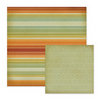 We R Memory Keepers - Autumn Splendor Collection - 12 x 12 Double Sided Paper - Sunset