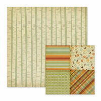 We R Memory Keepers - Autumn Splendor Collection - 12 x 12 Double Sided Paper - Birch