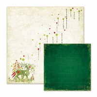 We R Memory Keepers - Peppermint Twist Collection - Christmas - 12 x 12 Double Sided Paper - Winter Wonderland