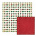 We R Memory Keepers - Peppermint Twist Collection - Christmas - 12 x 12 Double Sided Paper - Jubilee