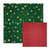 We R Memory Keepers - Peppermint Twist Collection - Christmas - 12 x 12 Double Sided Paper - Winter Berry
