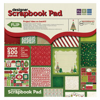 We R Memory Keepers - Peppermint Twist Collection - Christmas - 12 x 12 Designer Scrapbook Pad