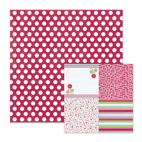 We R Memory Keepers - Love Struck Collection - 12 x 12 Double Sided Paper - Smitten