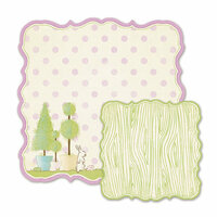 We R Memory Keepers - Cotton Tail Collection - 12 x 12 Double Sided Die Cut Paper - English Garden