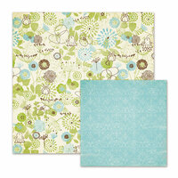 We R Memory Keepers - Cotton Tail Collection - 12 x 12 Double Sided Paper - In The Meadow