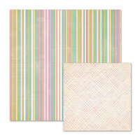We R Memory Keepers - Cotton Tail Collection - 12 x 12 Double Sided Paper - Easter Basket