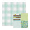 We R Memory Keepers - Baby Mine Collection - 12 x 12 Double Sided Paper - Baby Blue