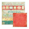 We R Memory Keepers - Anthologie Collection - 12 x 12 Double Sided Paper - Everyday Moments