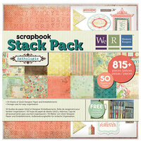 We R Memory Keepers - Anthologie Collection - 12 x 12 Stack Pack with Glitter Accents