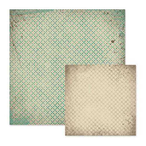 We R Memory Keepers - Down the Boardwalk Collection - 12 x 12 Double Sided Paper - Barnacle