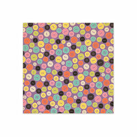We R Memory Keepers - Love 2 Craft Collection - 12 x 12 Glitter Paper - Buttons