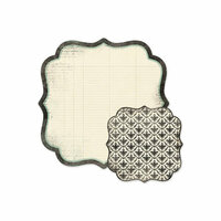 We R Memory Keepers - Antique Chic Collection - 12 x 12 Double Sided Die Cut Paper - Gertrude