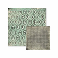 We R Memory Keepers - Antique Chic Collection - 12 x 12 Double Sided Paper - Dolores