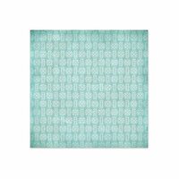 We R Memory Keepers - Winter Frost Collection - 12 x 12 Paper with Glitter Accents - Chill
